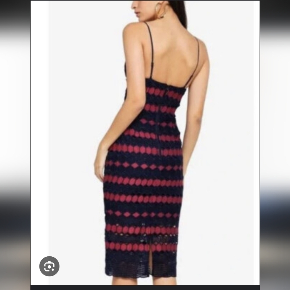 NWT Bardot Diamond Lace Dress - Picture 2 of 6